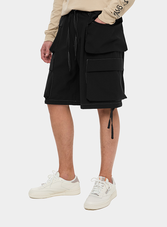 Шорты BONSAI Short Cargo Fit Pant Black