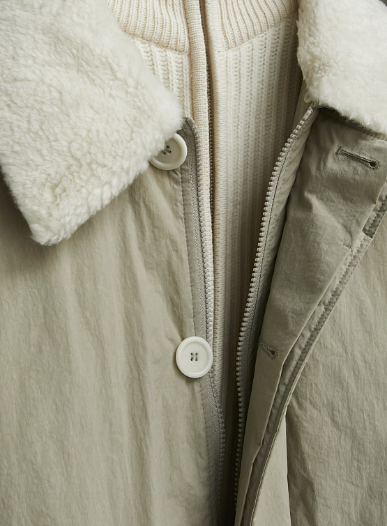 Парка AMOMENTO Padded Safari Jumper Beige