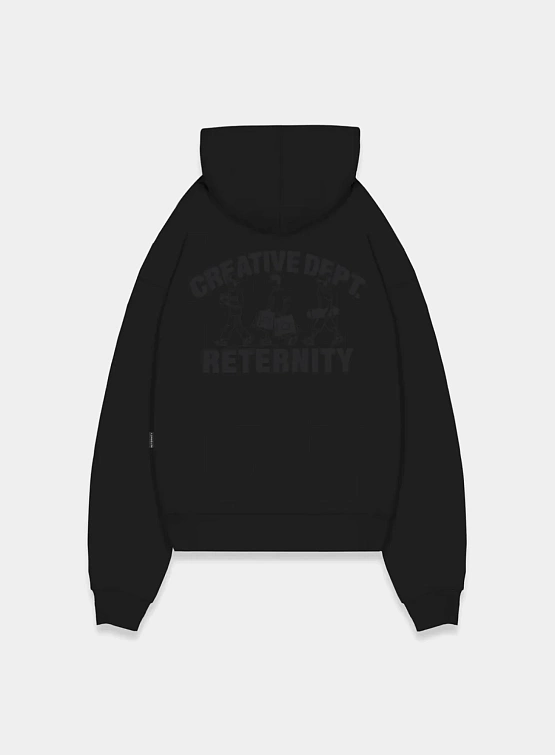 Зип-худи RETERNITY Creative Dept Logo BLACK