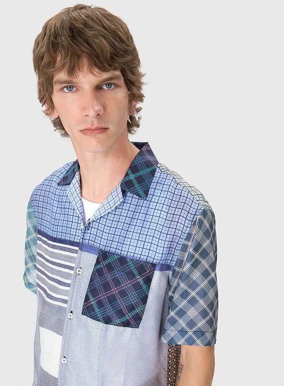 Серьга Marine Serre Regenerated Single Tin Shamanic Stud Shiny Silver