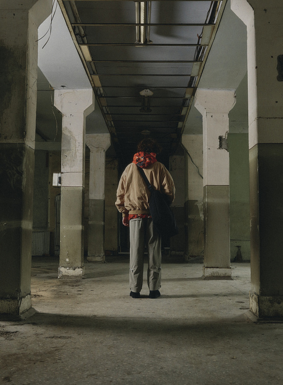 Бомбер 424 Bomber Jacket Brown