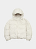 Пуховик AMOMENTO Hooded Down Puffer Ecru