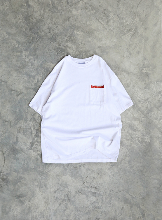 Футболка Bluemarble Pocket T-Shirt White
