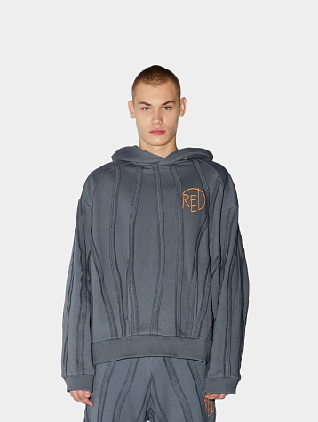 Худи Red September Logo Grey