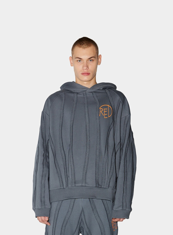 Худи Red September Logo Grey