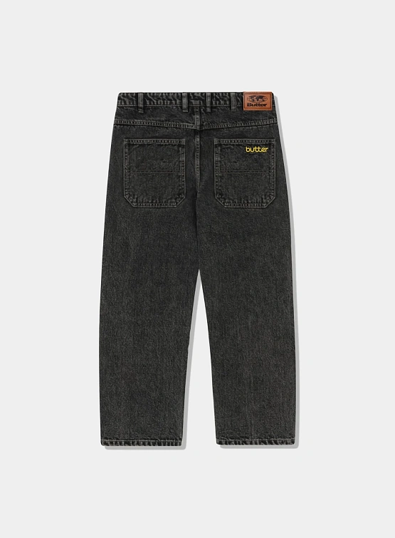 Джинсы Butter Goods Alpine Jeans Distressed Black