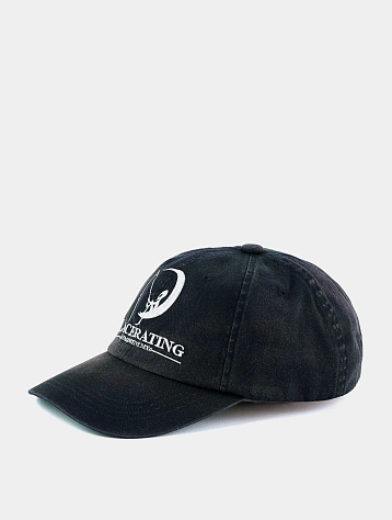Кепка SAINT MXXXXXX 6 Panel Cap Lacerating Black