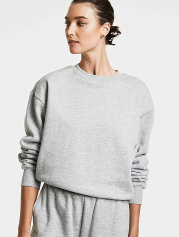 Женский свитшот Ksubi 3x4 Crew Grey Marle