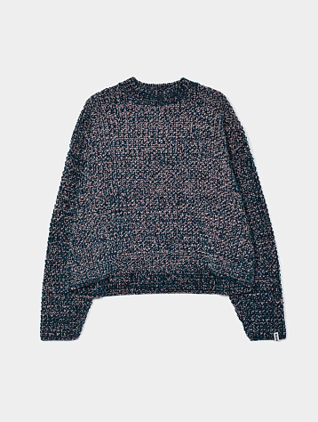 Свитер BONSAI Printed Cinille Sweater Ocean Depths