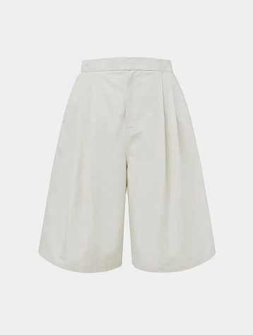 Шорты AMOMENTO Two Tuck Wide Ivory