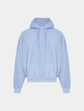 Худи Martine Rose Classic Hoodie Pale Blue/Scribble