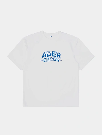 Футболка ADERERROR Edca Product. 52 White