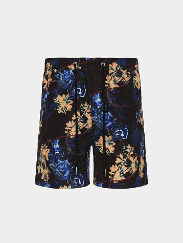 Шорты Ksubi Hyperflower Boardshort Black