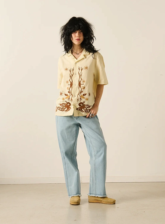 Рубашка ACMH SS Wave Embroidered Shirt