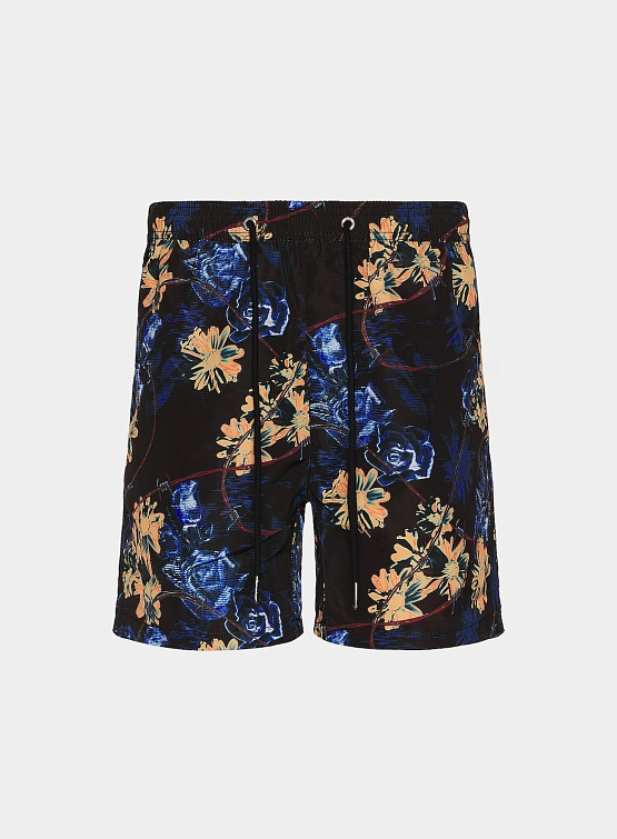 Шорты Ksubi Hyperflower Boardshort Black