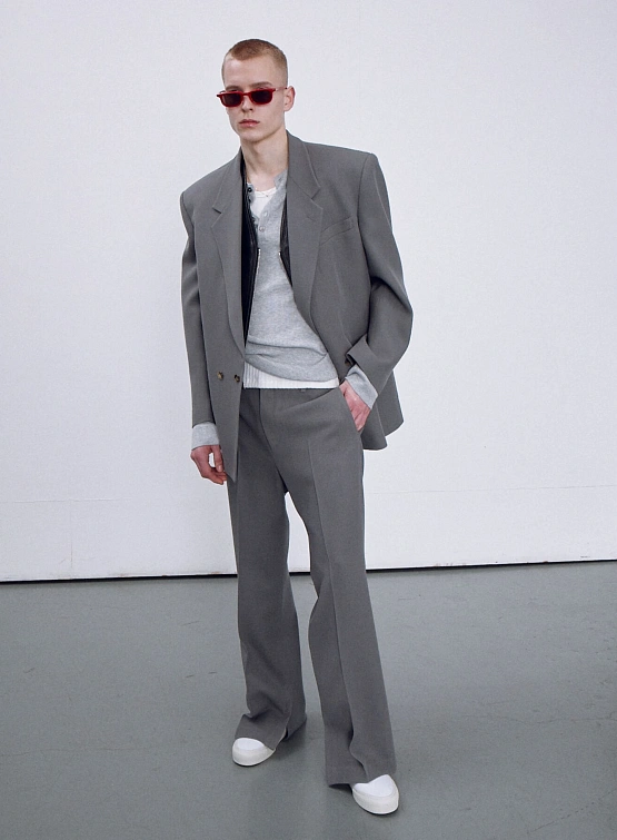 Пиджак Recto Groove Oversize Tailored Jacket Grey