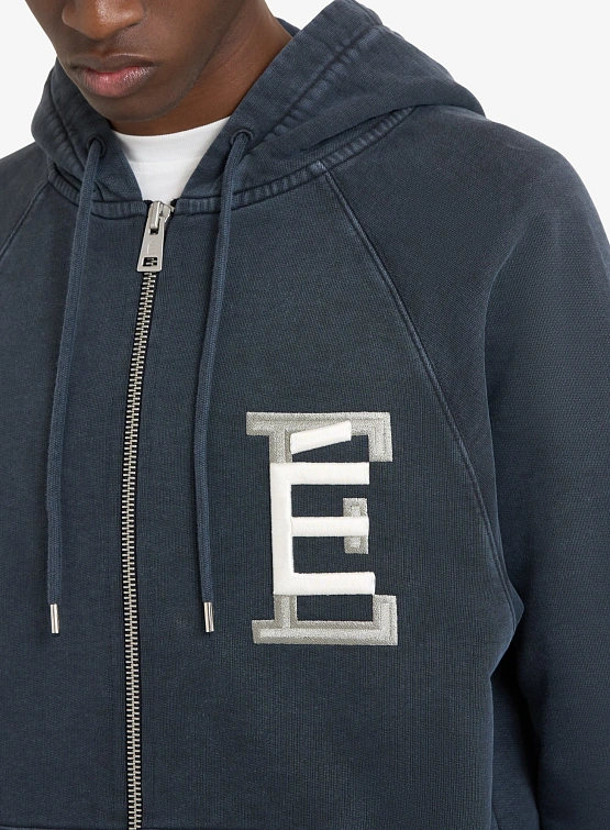 Зип-худи Études Zip Hoody University Navy