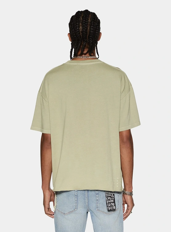 Футболка Ksubi Est Pocket Ss Tee Grass Green
