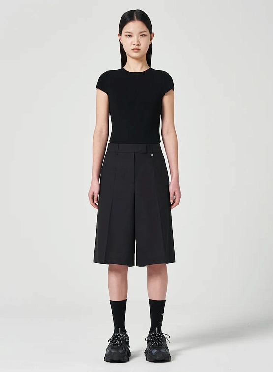 Шорты JUUN.J Wool Blend Basic Short Black