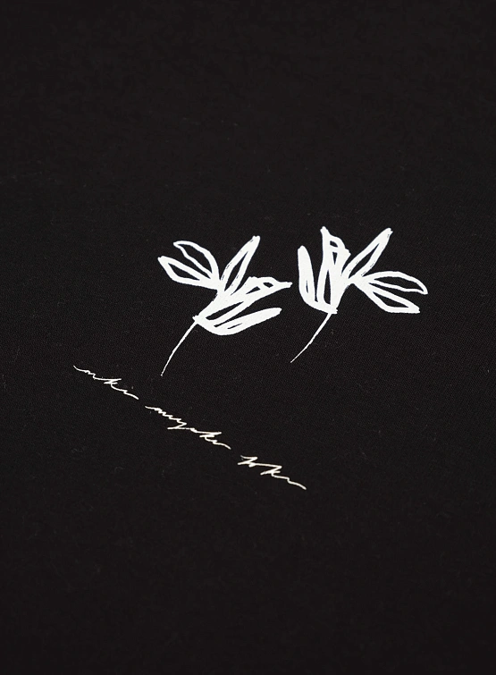 Футболка MKI MIYUKI ZOKU INK Flower Black