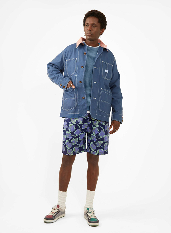 Овершот Garbstore Paperclip Jacket Blue