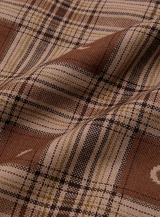 Тренч Marine Serre Moon Checks Jacquard Light Brown