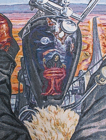 Плед Daze x AA Destrier Blue