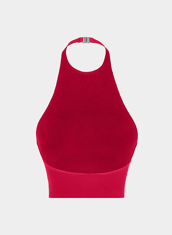 Женский топ XSAI Apron Top Carmine