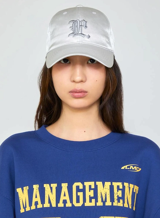 Кепка LMC Gothic Satin 6 Panel Cap Light Grey
