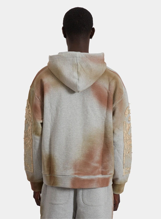 Зип-худи WHO DECIDES WAR Signature Mechanic Vintage Grey