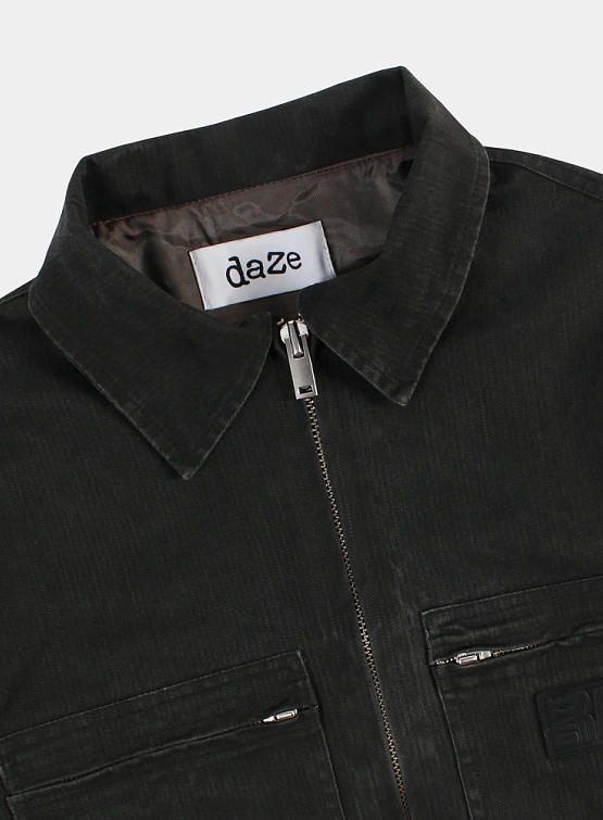 Овершот Daze Raw Work Jacket Dark Grey
