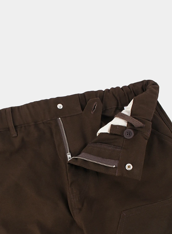 Брюки Daze Logo Work Pants Brown
