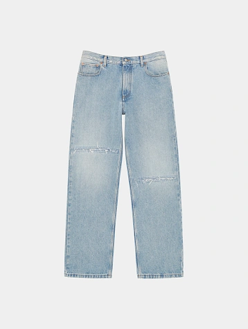 Джинсы MM6 Maison Margiela Five Pocket Blue