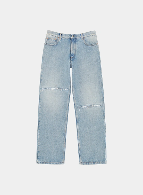 Джинсы MM6 Maison Margiela Five Pocket Blue