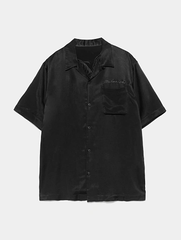 Рубашка MAHARISHI 6098 Tiger Dragon Camp Collar Black