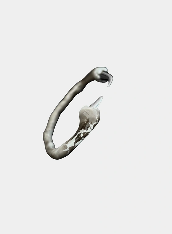 Браслет CASPER DIY With Spikes White