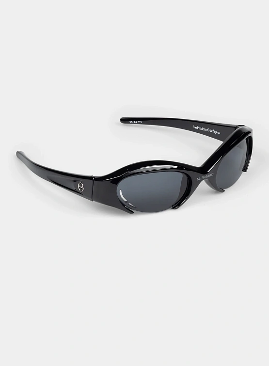 Очки NO PROBLEMO x LE SPECS Cyborg Black/Smoke Mono