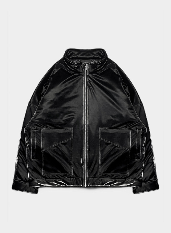 Кожаная куртка ARNODEFRANCE Black Oil Jacket