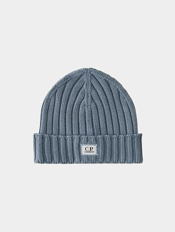 Шапка C.P. Company Extra Fine Merino Wool Flint Stone