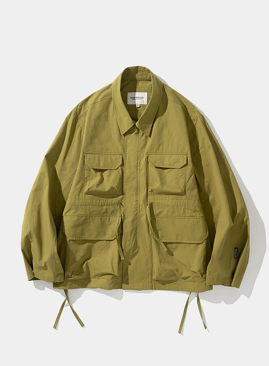 Овершот Uniform Bridge 4pocket Coach Jacket Mustard Green