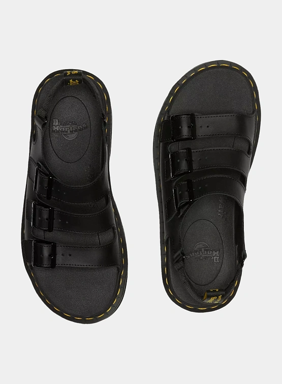 Сандалии Dr. Martens Soloman Hydro Leather Black
