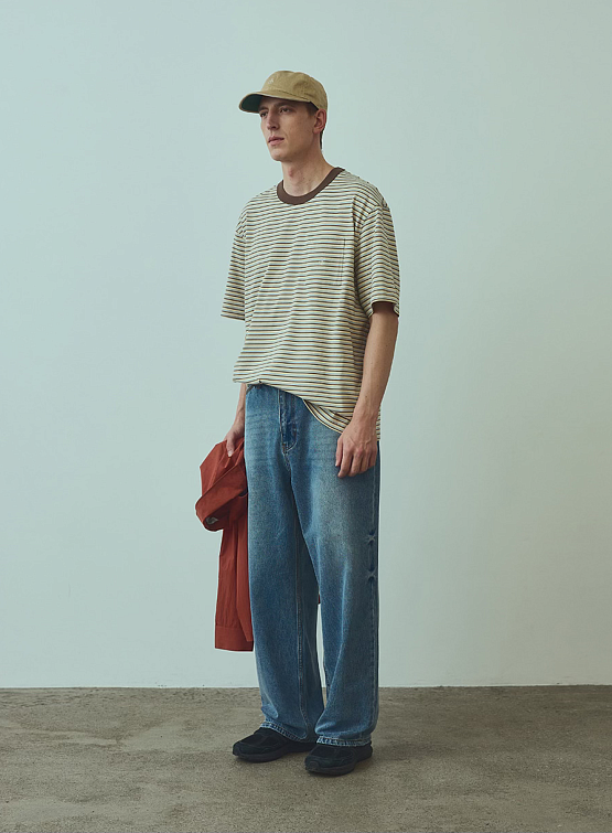 Джинсы Uniform Bridge AE 5p Denim 12oz Washed Indigo