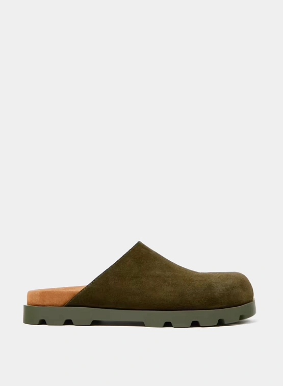 Сабо Camper Brutus Nubuck Green