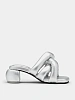 Женские туфли YUME YUME Kitten Sausage Heel Silver