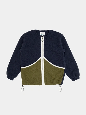 Флисовая куртка Garbstore Contrast Fleece Olive