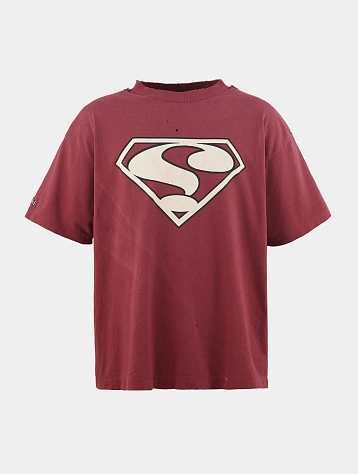 Футболка SAINT MXXXXXX SS Tee Burgundy