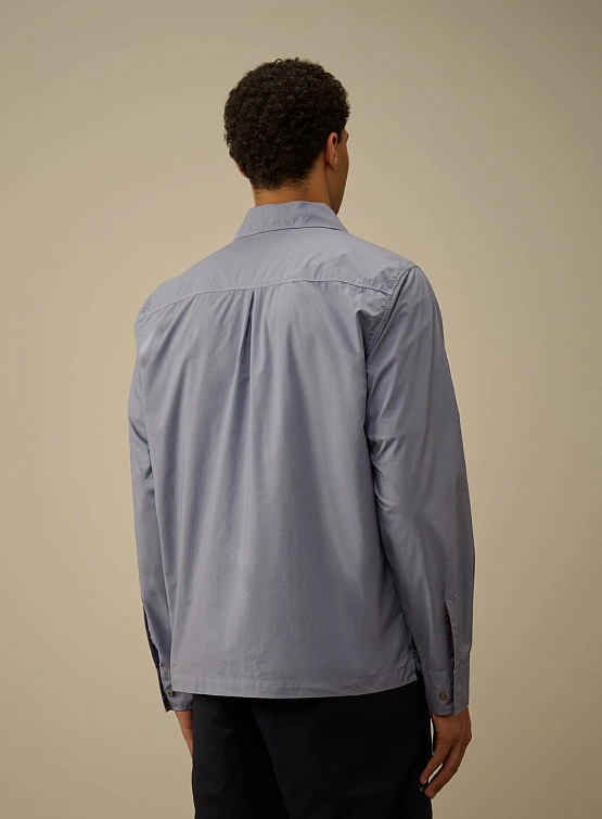 Рубашка C.P. Company Popeline Shirt Lavander Violet
