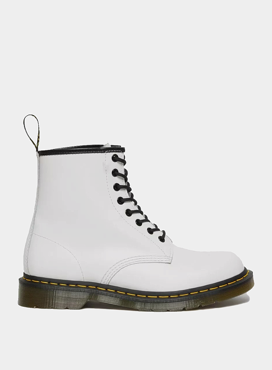 Ботинки Dr. Martens 1460 Smooth Leather Lace Up White