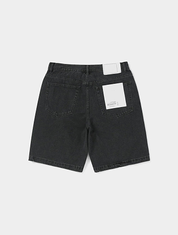 Шорты thisisneverthat Washed Denim Short Black
