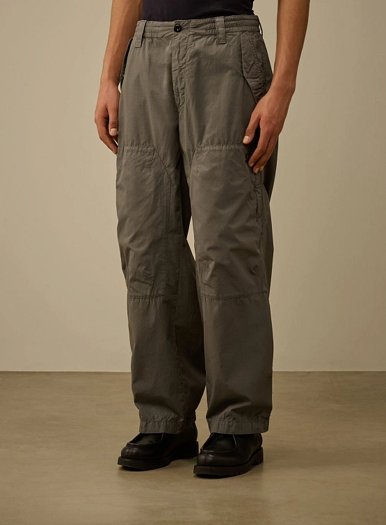 Брюки C.P. Company Cotton Rip Stop Loose Smoked Pearl Grey